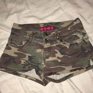 Glo Camo Shorts